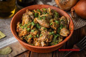 курячі шлунки з соєвим соусом