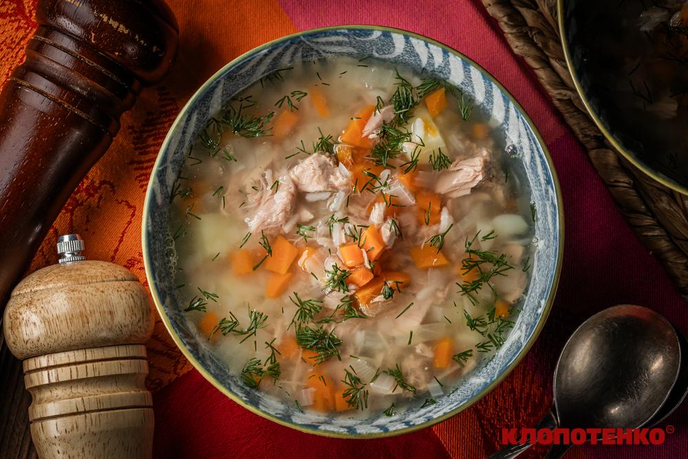 суп з тунцем