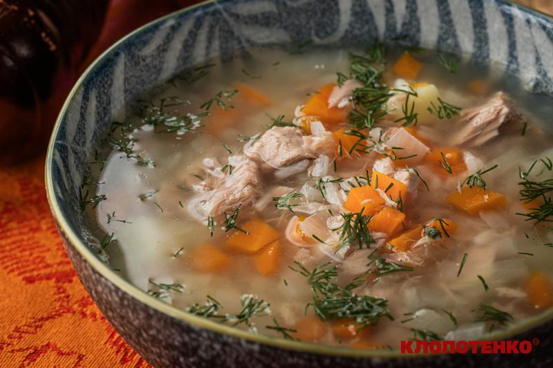 суп з тунцем