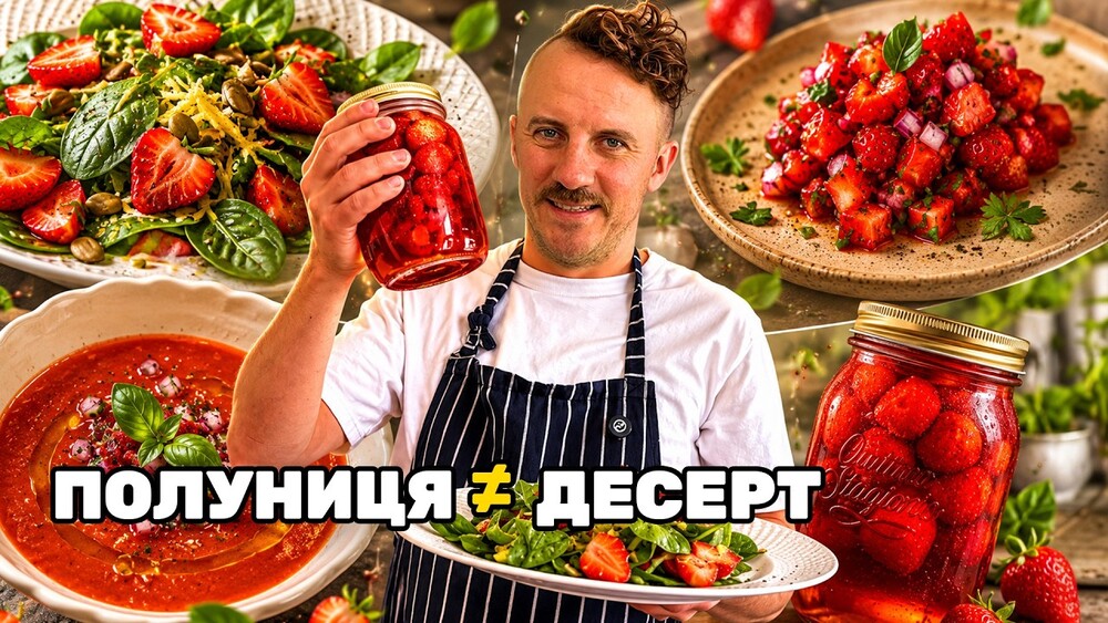 Рецепти з полуницею