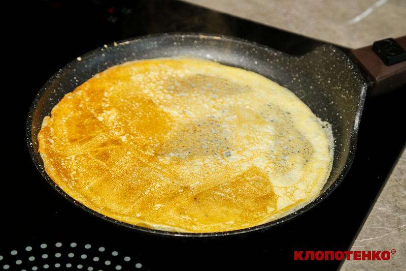 смаження млинців