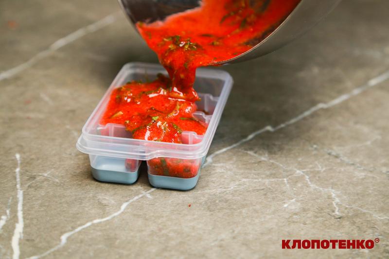 приготування кубиків льоду