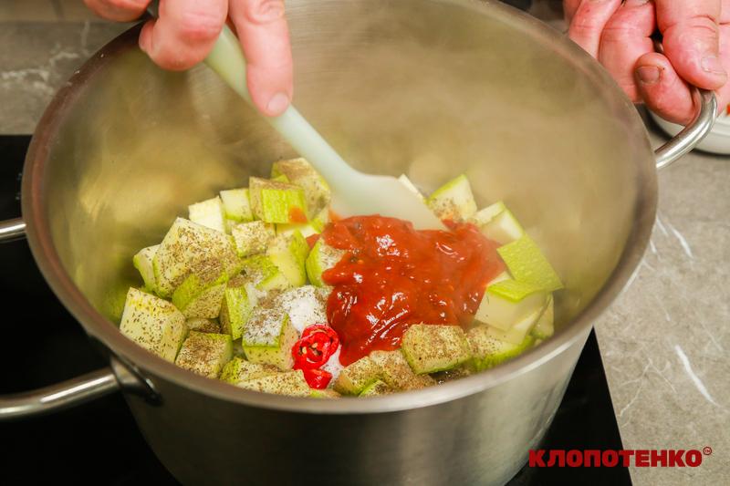 кабачки зі спеціями