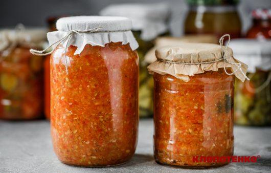 аджика з кабачків на зиму