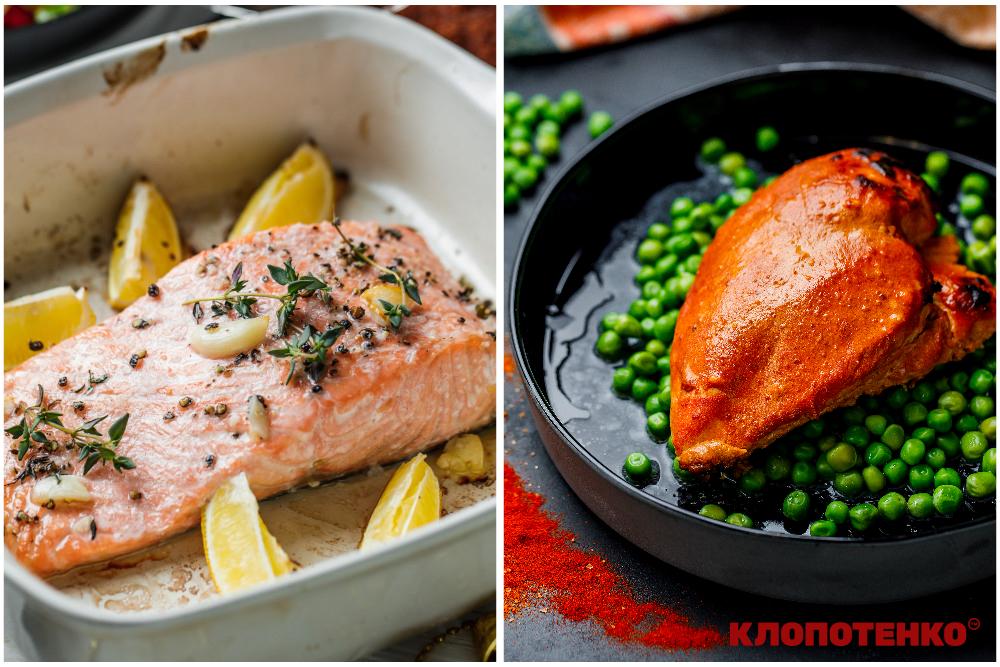 що краще лосось чи курка