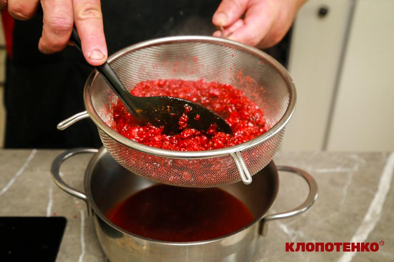 Прціджування соусу