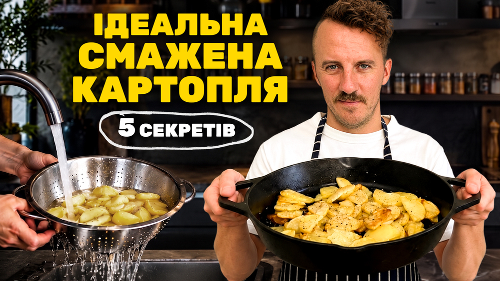 як смажити картоплю