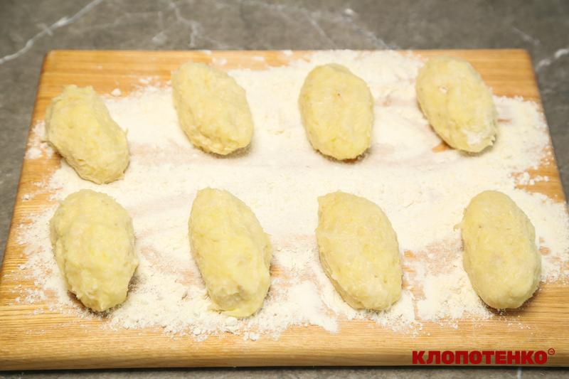 сформовані картопляні пироги