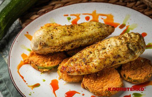 куряче філе з кабачком