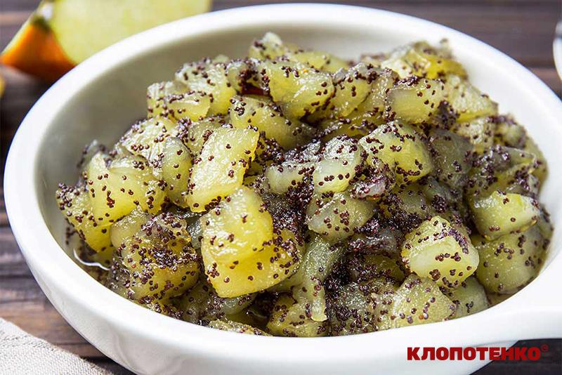 Варення з яблук з маком