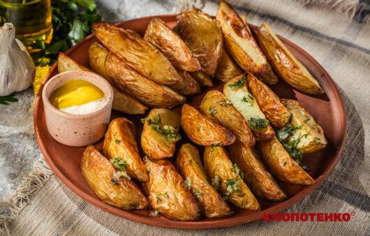 картопля по селянськи в мультипечі