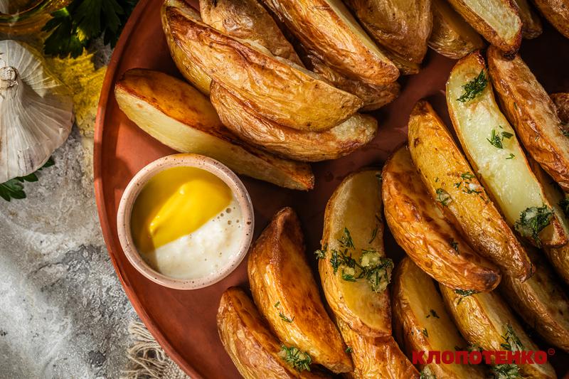 картопля по селянськи в мультипечі