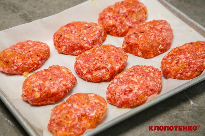 заготовки для котлет