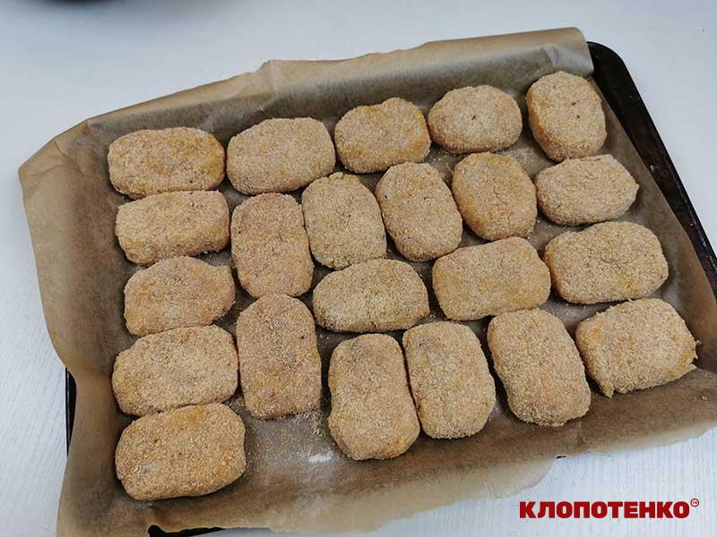 Курячі нагетси з соусом із журавлини покроково 8